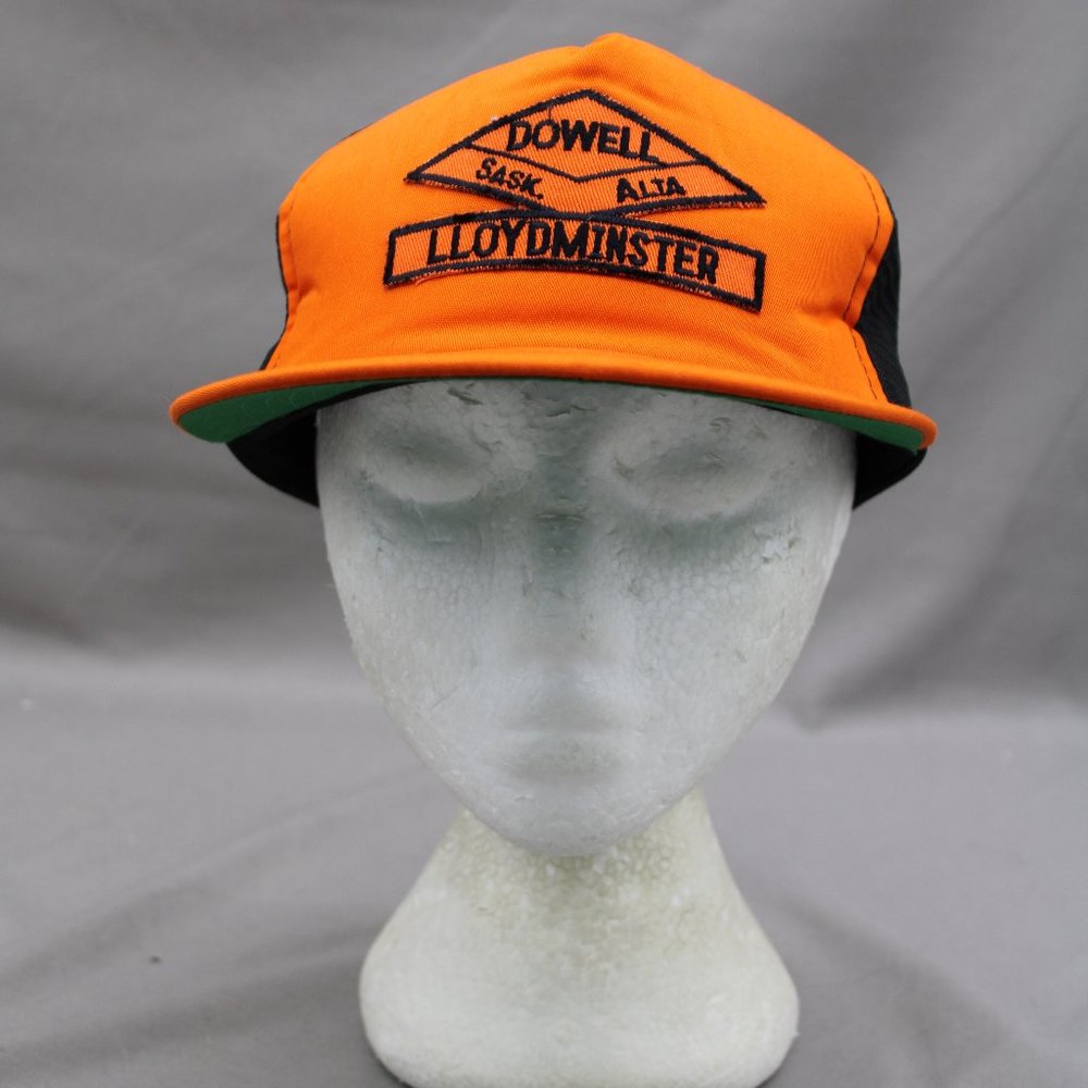 Vintage Trucker - Dowell Oil Services Lloydminster - Adult Snapback
